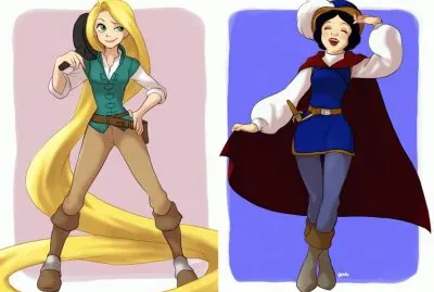 פאזל של Rapunzel SnowWhite