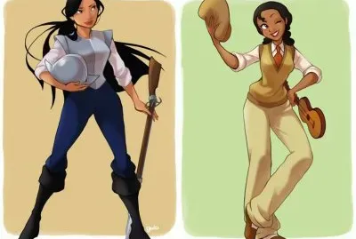 פאזל של Pocahontas Tiana