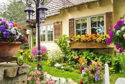 פאזל של Beautiful Garden in England