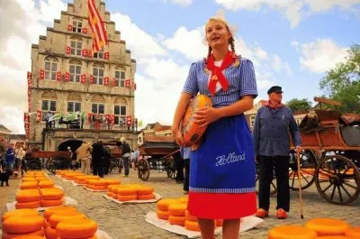Cheese Market  Alkmaar  The Netherlands