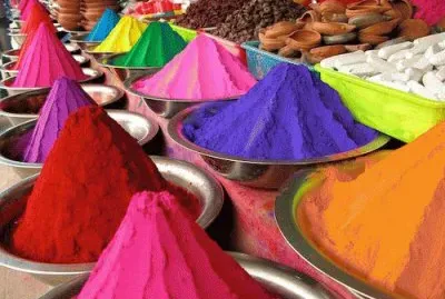 Part of the Color Festival  India