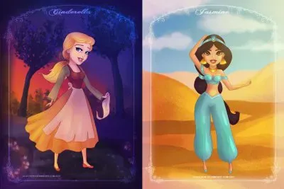 פאזל של Cinderella Jasmine