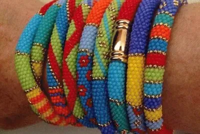 Beadword Bracelet