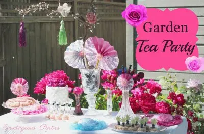 Garden Tea Party Table jigsaw puzzle