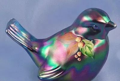 Carnival Glass Bird jigsaw puzzle