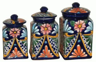 Mexican Talavera pottery set jigsaw puzzle