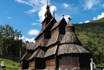Borgund Stavkirke  Norway jigsaw puzzle