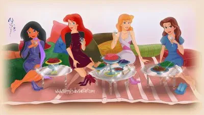 Jasmine Ariel Cinderella Belle