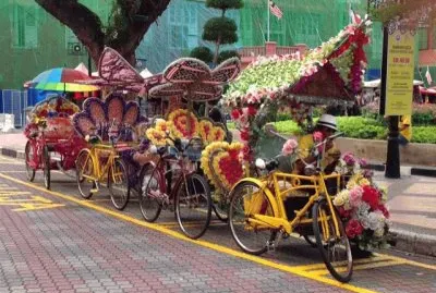 Colorful Bike transportation  Malaysia jigsaw puzzle