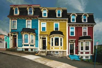 Kimberly Row  St. John  New Foundland jigsaw puzzle