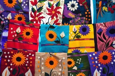 פאזל של Table covers from Chiapas  Mexico