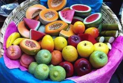 Ceramic Fruit from Jalisco  Mexico