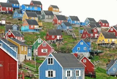 Greenland village