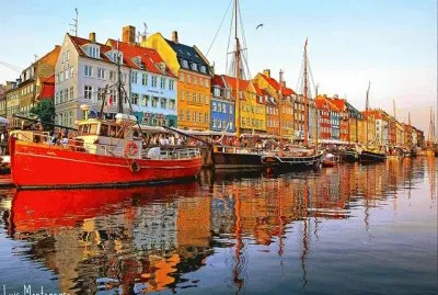 Nyhavn  Copenhagen  Denmark