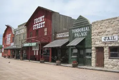 Old village  Ogallala  Nebraska  USA