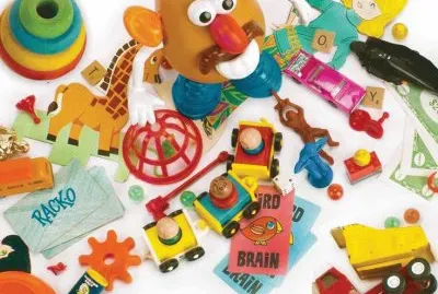 Historical toys from the 50 's and 60 's    USA jigsaw puzzle