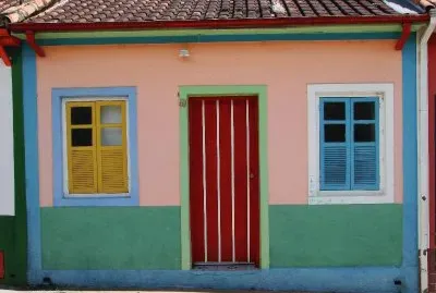Casas coloridas