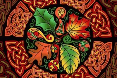  "Celtic Autumn Leaves "