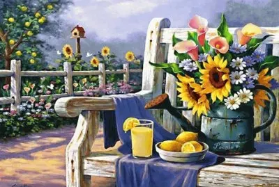 Garden Painting