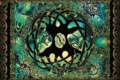 פאזל של  "Celtic Tree of Life Mandala  "