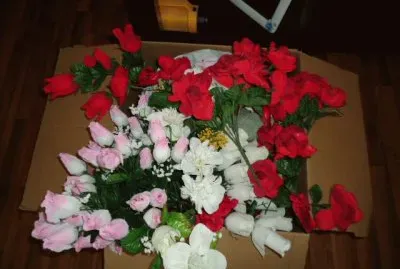 Box of flowers