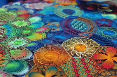 Spider Web  Nanduti weaving  Paraguay