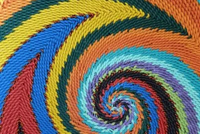 Part of a Telephone wire Basket  South Africa