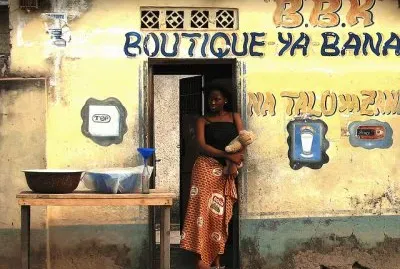 Boutique in Zaire jigsaw puzzle