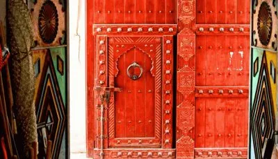 Omani Doors in the Nizwa  Souq
