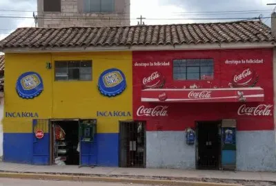 Coca Cola or Inca Kola  Peru