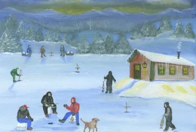 Ice Fisherman