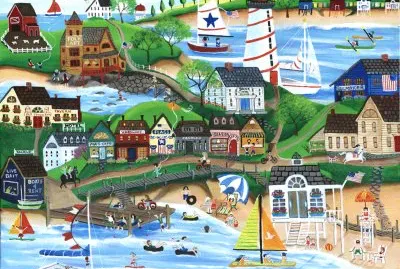 Summertime Fun at Old New England Village