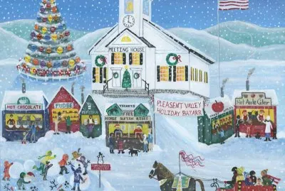 Winter Hoilday Bazaar Meeting House Pleasent Valle