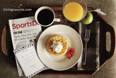 Breakfast Tray for  #1 Dad