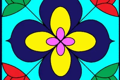 Vitral jigsaw puzzle