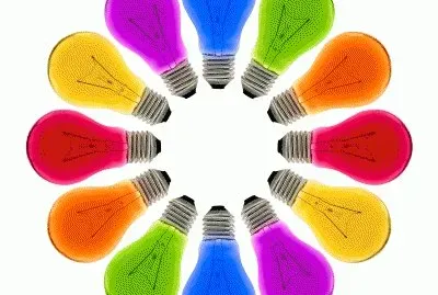 LÃ¢mpadas coloridas