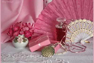 Pink Girly-Girl Still Life jigsaw puzzle