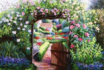jardim jigsaw puzzle