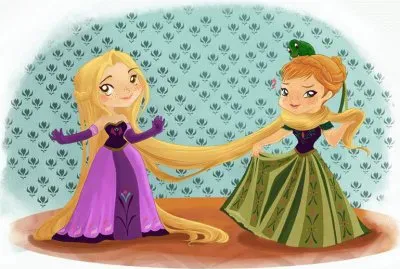 Rapunzel Anna
