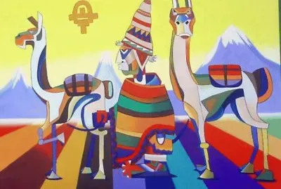 Bolivian art  La Paz