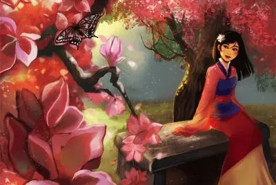 Part of the Mulan story