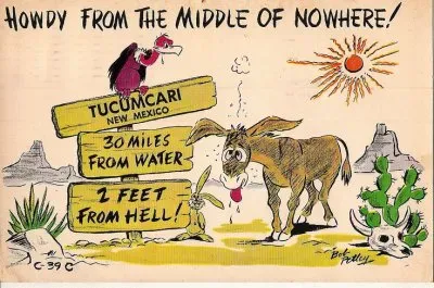 Cartoon from New Mexico