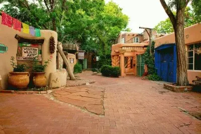 Old Plaza shops  Albuquerque  New Mexico jigsaw puzzle