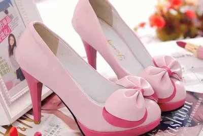Cute Pink High Heels