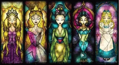 Rapunzel Aurora Mulan Jasmine Alice
