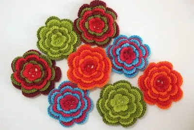 Flores de croche