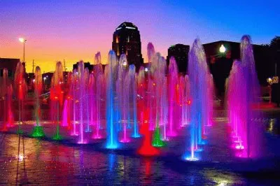 Rainbow Fountains jigsaw puzzle