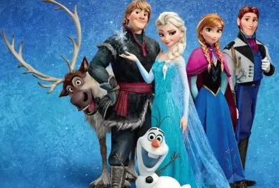 Frozen jigsaw puzzle