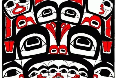 Made by the Tlingit people  South East  Alaska