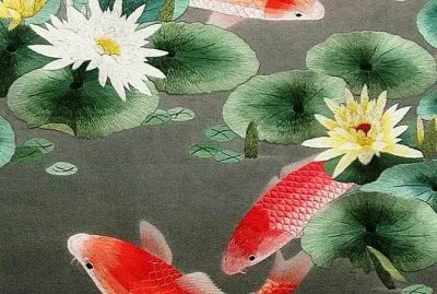 Chinese Silk embroidery jigsaw puzzle